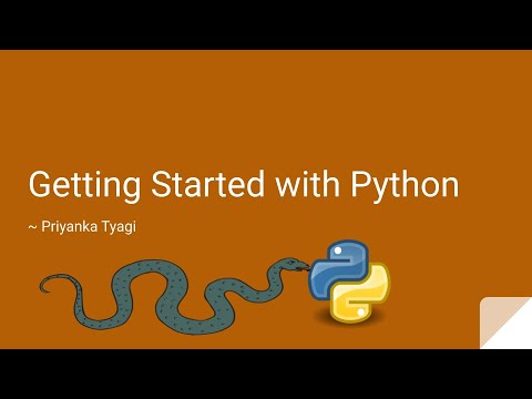 1. Getting Started with Python for beginners