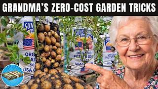 Grandma's 35 FREE Gardening Hacks to Grow MORE Food With LESS Work