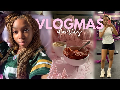 *productive* Winter Days in My Life (gym vlog, grwm , cleaning, christmas movies)
