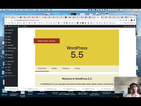 WordPress 5.5 Update - quick demo of new block editor