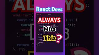 #63 - Can YOU spot the bug l React Interview Question l #reactjs #javascript #reactdeveloper #shorts