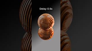 🔥Perfect Fit🔥Wooden Physics Simulation in Blender 3D — So Satisfying!