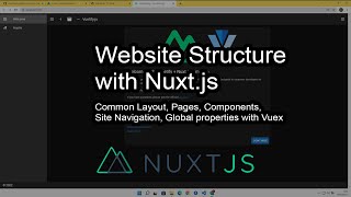 Website Structure with Nuxt.js