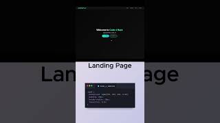 Modern Landing Page | #webdevelopment #foryou #coding @MrBeast  @CodeWithHarry #trending 🔥🔥