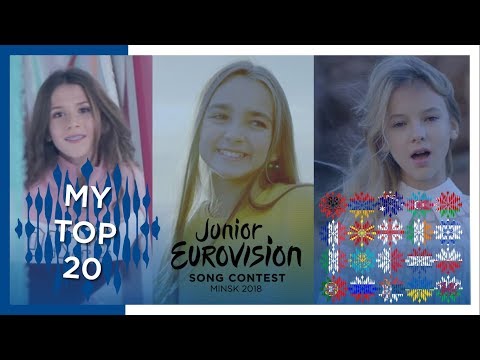 Junior Eurovision 2018: My Top 20