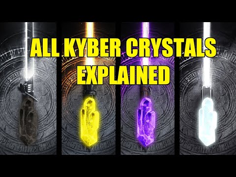 All 8 Kyber Crystal Colors, MEANING and HISTORY Explained! CANNON and LEGENDS