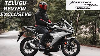 Hero Karizma XMR Combat Edition Telugu Ride Review Exclusive