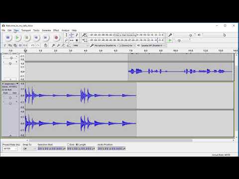 Introduction to Multi track layout in audacity