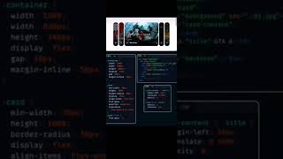 Expandable cards  with flexbox |HTML ,CSS✨ tags  #shorts  #html #css #language   #M.coding #tags