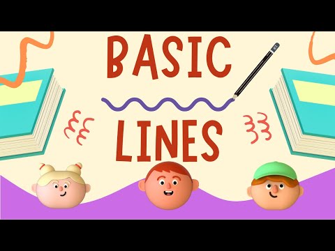 "LittleChamps: Easy & Fun Basic Lines for Kids – Learn to Draw!"|#learning #kids#basiclines#activity