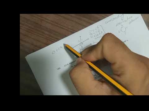 Properties of Parallel lines cut by a transversal line