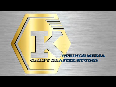 How to design a k string logo using pixellab #pixellab Tutorial |pixellab Design