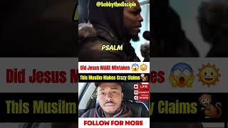 Musilm Man Makes crazy claims About Jesus‼️😱#musilms #muhammad #Jesus#christian #oldtestament