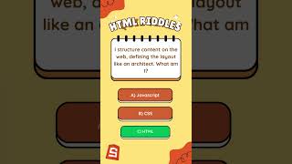 HTML's Blueprint - Coding Riddles #codingproblems