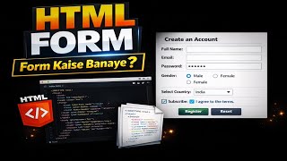 Learn HTML Form in 10 Minutes  | HTML Forms Tutorial for Beginners in Hindi