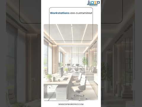 Smart Office Space Planning by DSP Workspace | Functional Design That Drives Productivity 💼✨