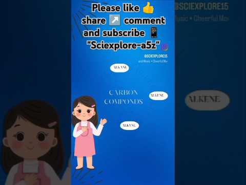 Carbon compounds.Examples of alkane alkene and alkynes their molecular & structure formula.#shorts