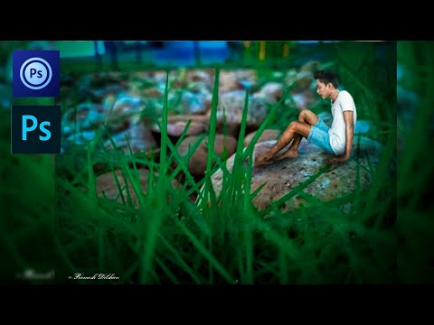 Photoshop & PS touch Tutorial |subtitle|Sinhala