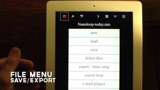 Nanoloop for iOS tutorial