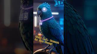 Meet The Futuristic Parrot That Tells Funny Jokes