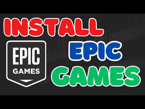INSTALL EPIC GAMES on WINDOWS!