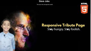 Beautiful And Nice Tribute Page Using Html Only ( No Css Used ) Html Tutorials