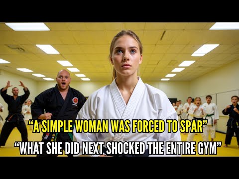 A Simple Woman Was Forced Into a Jiu-Jitsu Sparring Match — Until She Took the Instructor’s Back