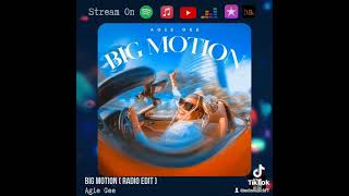 BIG MOTION ( Radio Edit) - Agie Gee