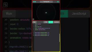Orbiting Nodes System | HTML CSS