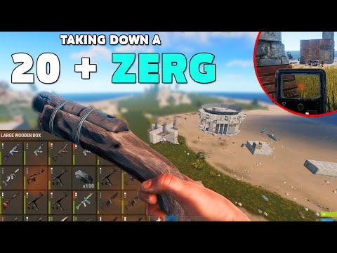 We Took Down The WORST ZERG In RUST
