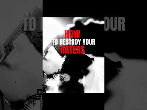 How to Destroy your haters || #darkpsychology #shortsfeed