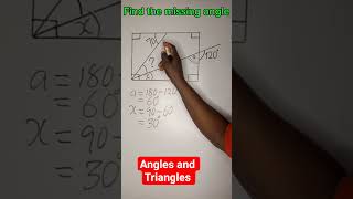 Angles and Triangles #maths #solve #learnmath#viral #olympiad @EndzeMathsSolutions