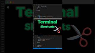 Terminal Shortcuts #programming #terminal #shortcut #shorts