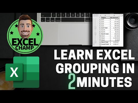 Quickly Group Rows in Excel (2 Minute Tutorial)