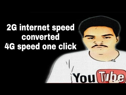 2g Internet speed converted 4g speed one click🤔