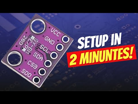 BME280 sensor setup in 2min