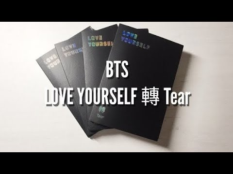 Unboxing|BTS 방탄소년단 Love Yourself  轉 Tear Albums (Y,O,U,R ver)
