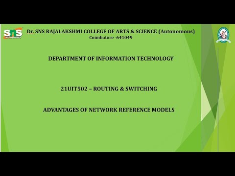 Advantages of Network reference Models | Routing & Switching | SNS Institutions