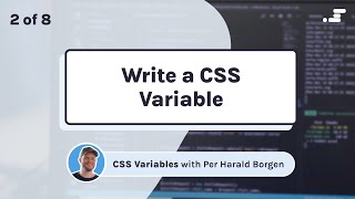 How to write a CSS variable (CSS custom property)