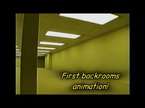 I tried making a backrooms video