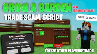 [♻️Trading Update] Grow A Garden Script Trade Scam,Freeze Other Players Trade! | New Update | No Key