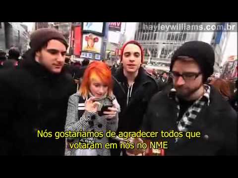 Paramore agradece pelo NME