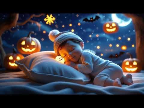 Halloween Night Calm – Mozart & Brahms Keyboard Lullaby, Baby Sleep Music & Calming Dreams