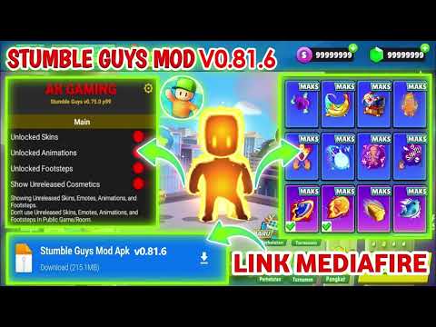 Stumble Guys Mod Menu 0.81.6 - Stumble Guys Mod Apk 0.81.6 Gameplay | Stumble Guys Latest Hack 2024