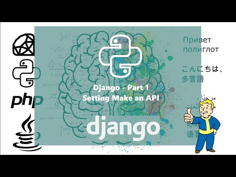 Setting Django API