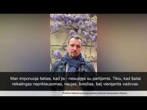 Aivaras Abromavičius - už Gitaną Nausėdą