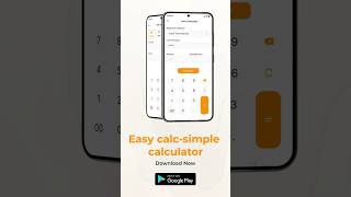 Easy calc-simple calculator || Easy, Fast and Accurate Calculations || Scientific Calculator potrait