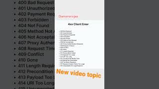java error  / client error #advancejava #java #javaprogramming #error exception
