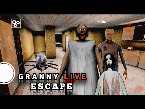 AAO GRANNY KHELE || GRANNY LIVE HORROR GAMEPLAY VIDEO #1 #granny #shorts #shortslive #horrorgame