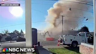 Six people injured after explosion in California neighborhood